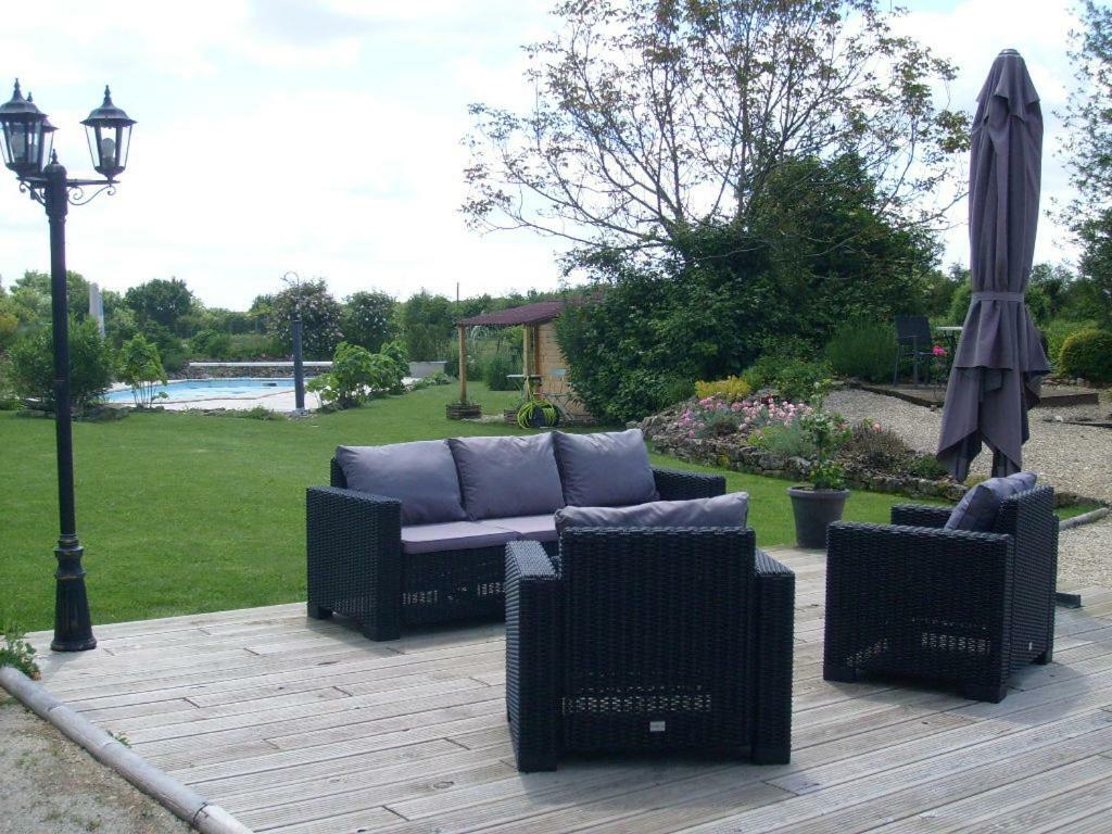 Bed and Breakfast La Grange De Gournay Exterior foto